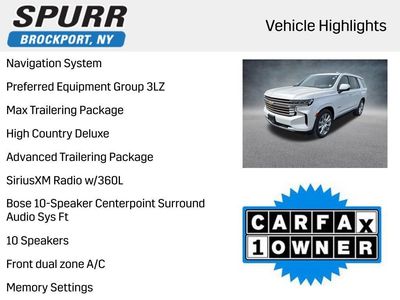 2023 Chevrolet Tahoe — interior view