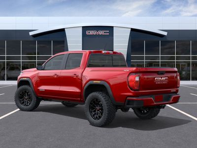 2026 GMC Canyon — rear three-quarter view