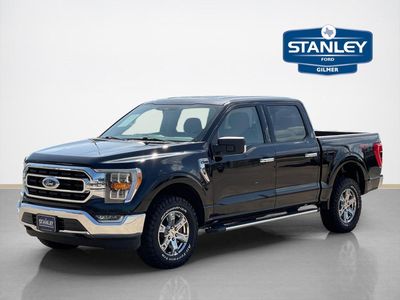 2022 Ford F-150 — rear three-quarter view