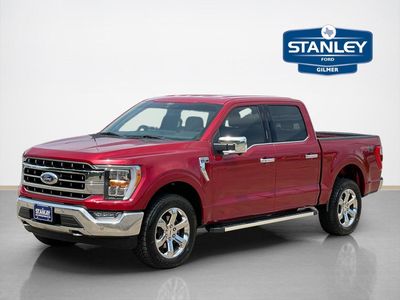 2022 Ford F-150 — rear three-quarter view