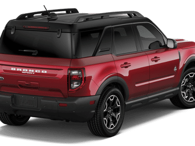 2026 Ford Bronco Sport — rear three-quarter view