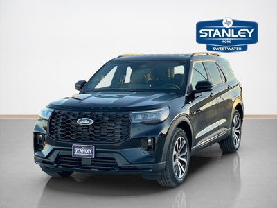 2026 Ford Explorer — rear three-quarter view