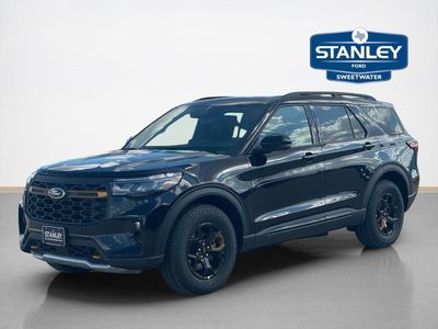 2026 Ford Explorer — rear three-quarter view