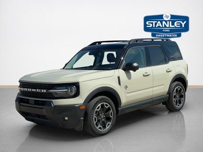 2025 Ford Bronco Sport — rear three-quarter view