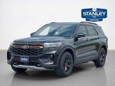 2026 Ford Explorer — rear three-quarter view