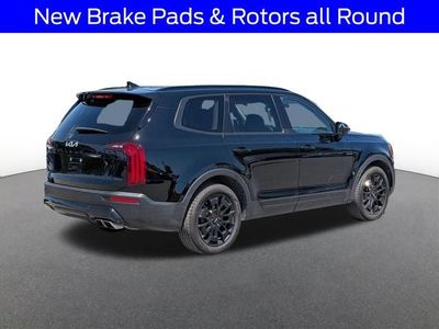 2022 Kia Telluride — rear three-quarter view