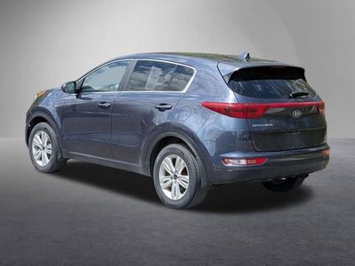 2019 Kia Sportage — rear three-quarter view