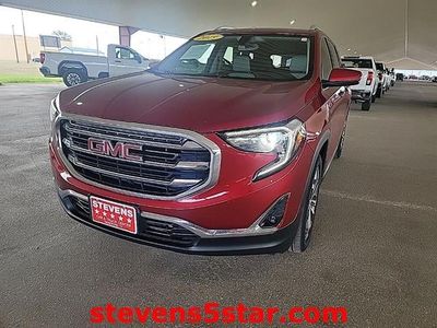 2019 GMC Terrain — rear three-quarter view