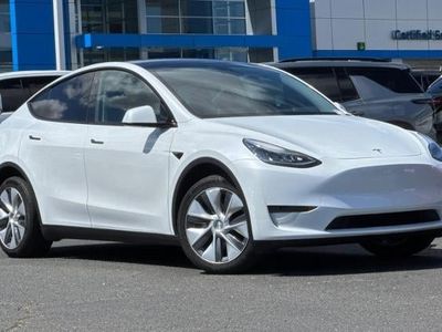 2023 Tesla Model Y — side profile view