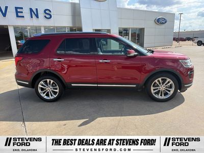 2019 Ford Explorer — interior view