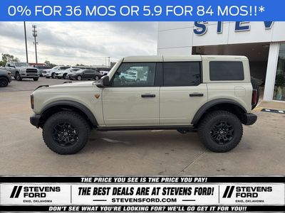2026 Ford Bronco — rear three-quarter view