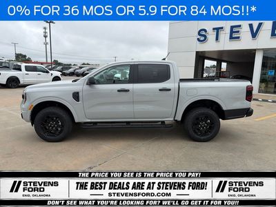 2026 Ford Ranger — rear three-quarter view