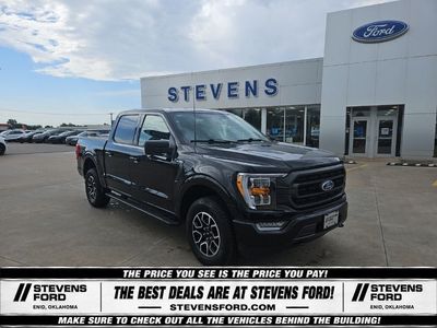 2023 Ford F-150 — rear three-quarter view