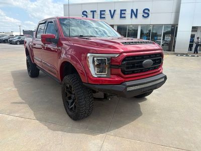 2022 Ford F-150 — rear three-quarter view