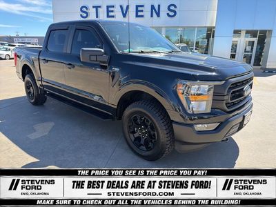 2023 Ford F-150 — rear three-quarter view