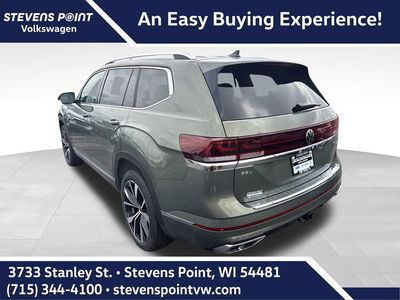 2026 Volkswagen Atlas — rear three-quarter view