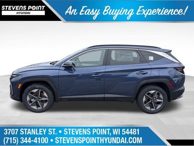 2026 Hyundai Tucson — rear three-quarter view