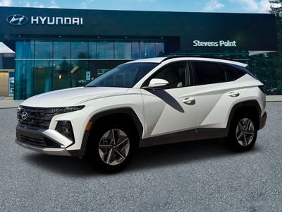 2026 Hyundai Tucson Hybrid — side profile view