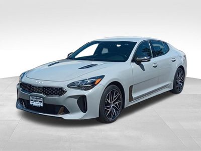 2022 Kia Stinger — rear three-quarter view