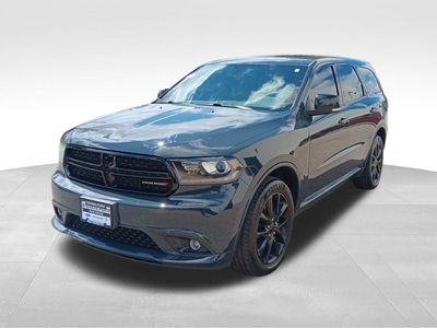 2018 Dodge Durango — rear three-quarter view