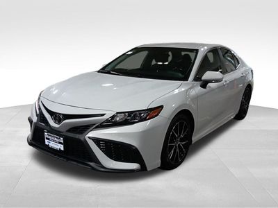 2022 Toyota Camry — rear three-quarter view