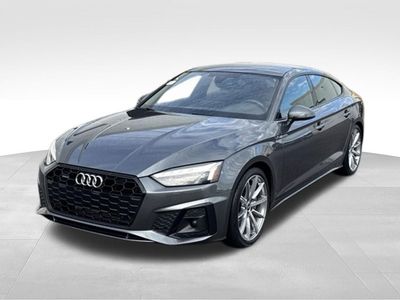 2025 Audi A5 Sportback — rear three-quarter view