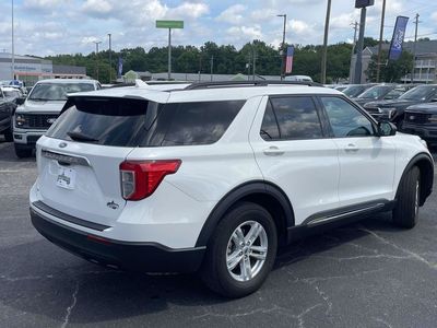 2024 Ford Explorer — rear three-quarter view