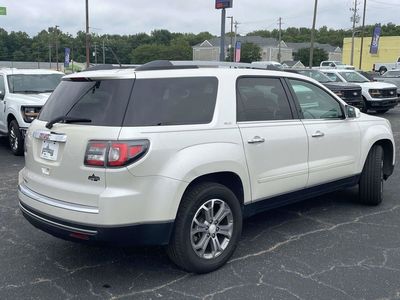 2015 GMC Acadia — rear three-quarter view