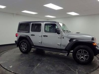 2021 Jeep Wrangler — rear three-quarter view