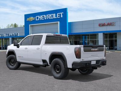 2026 GMC Sierra 2500 HD — rear three-quarter view