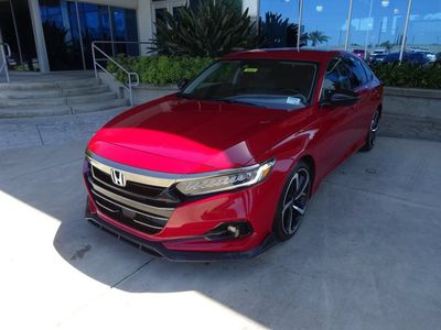 2022 Honda Accord — rear three-quarter view