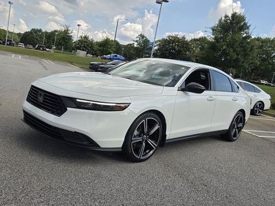 2024 Honda Accord Hybrid — interior view