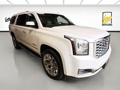2019 GMC Yukon XL — rear three-quarter view