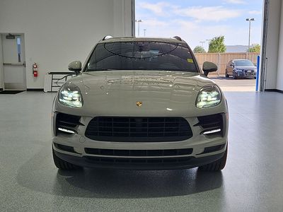 2019 Porsche Macan — rear three-quarter view