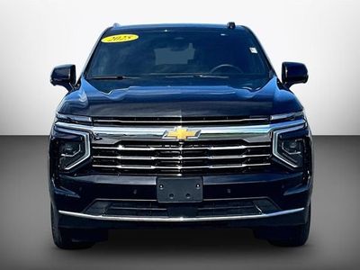 2025 Chevrolet Tahoe — rear three-quarter view
