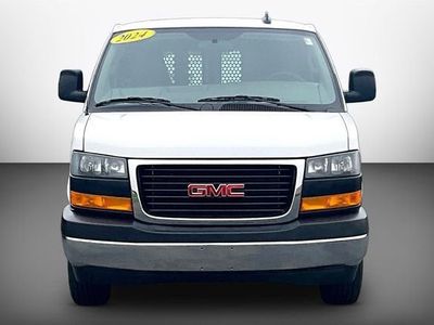 2024 GMC Savana Cargo 2500 — rear three-quarter view