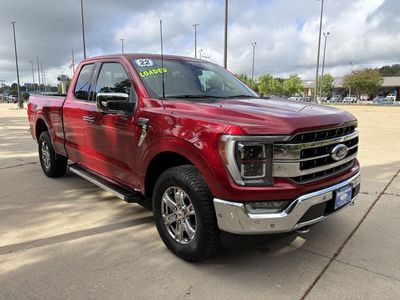 2022 Ford F-150 — rear three-quarter view