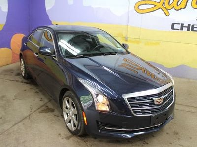 2016 Cadillac ATS — rear three-quarter view