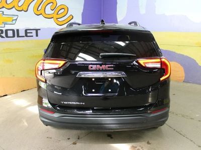 2023 GMC Terrain — rear three-quarter view