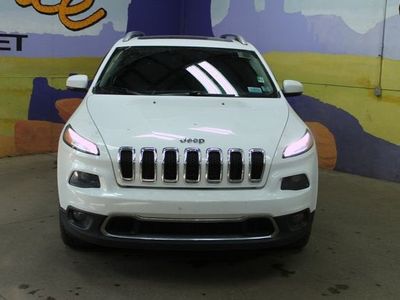 2017 Jeep Cherokee — rear three-quarter view