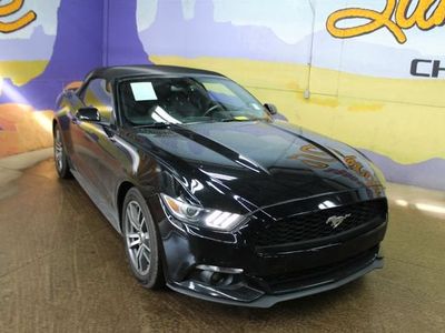 2015 Ford Mustang — side profile view
