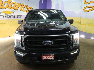 2022 Ford F-150 — rear three-quarter view