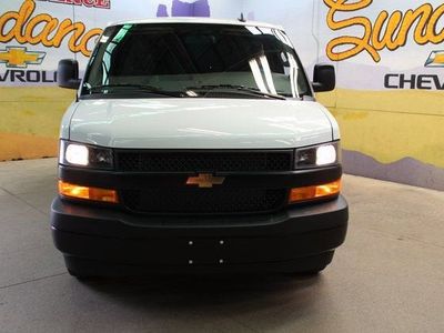 2025 Chevrolet Express Cargo — rear three-quarter view