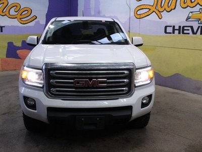 2019 GMC Canyon — rear three-quarter view