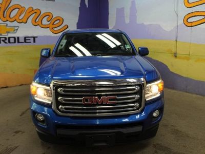 2018 GMC Canyon — rear three-quarter view