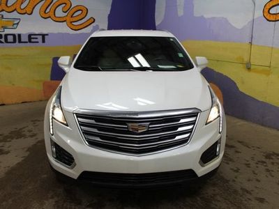 2018 Cadillac XT5 — rear three-quarter view