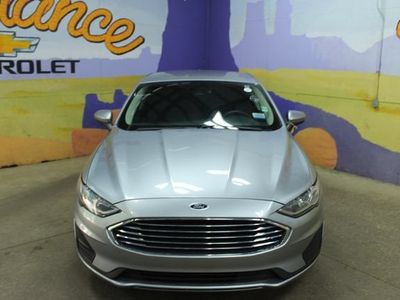 2020 Ford Fusion — rear three-quarter view