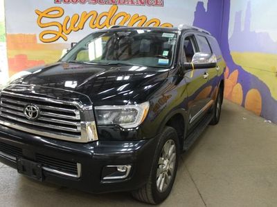 2018 Toyota Sequoia — interior view