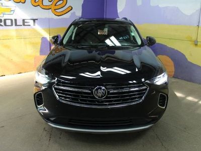2021 Buick Envision — rear three-quarter view