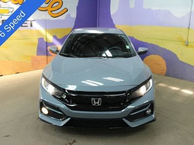 2020 Honda Civic Hatchback — rear three-quarter view